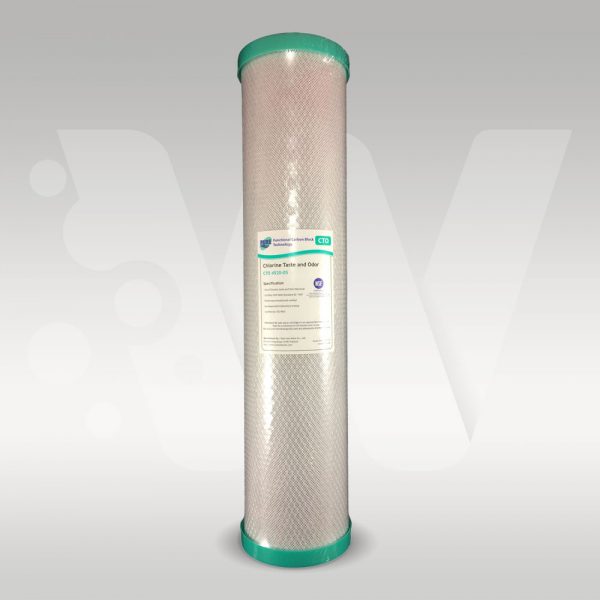 5 Micron Carbon Water Filter - 4.5 x 20 Carbon Block Filter