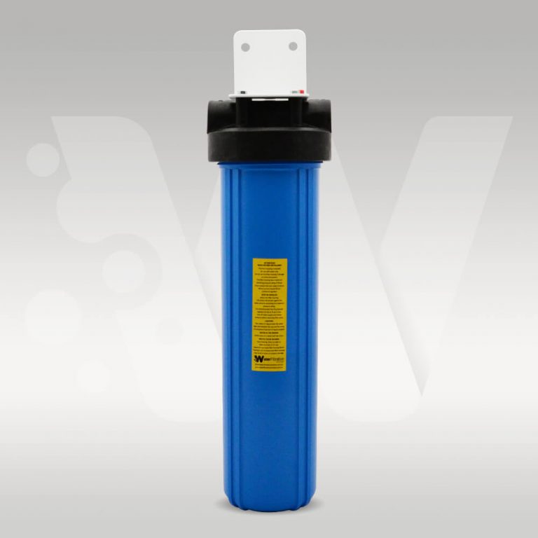 Single Whole House Water Filter System 20” x 4.5”