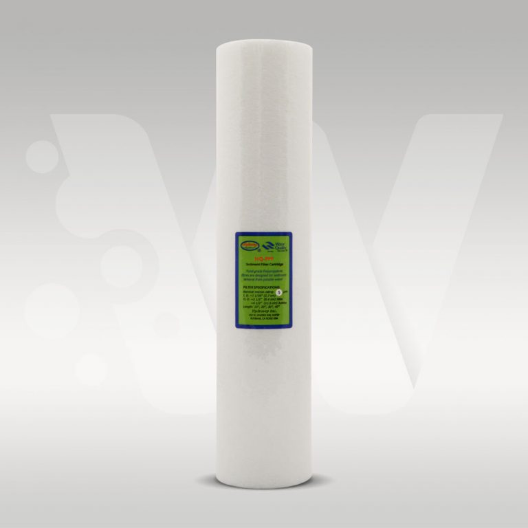 Melt Blown Poly Spun Sediment Filter 20” x 2.5” 5 Micron