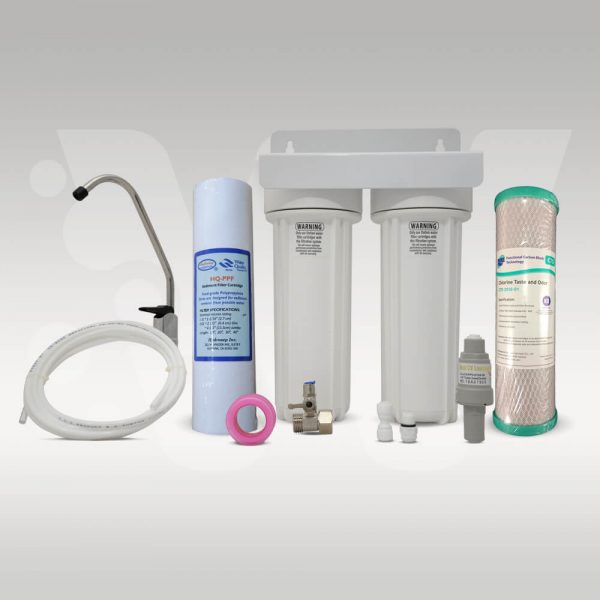 Sediment and taste and odour water filter replacement pack 10" x 2.5".