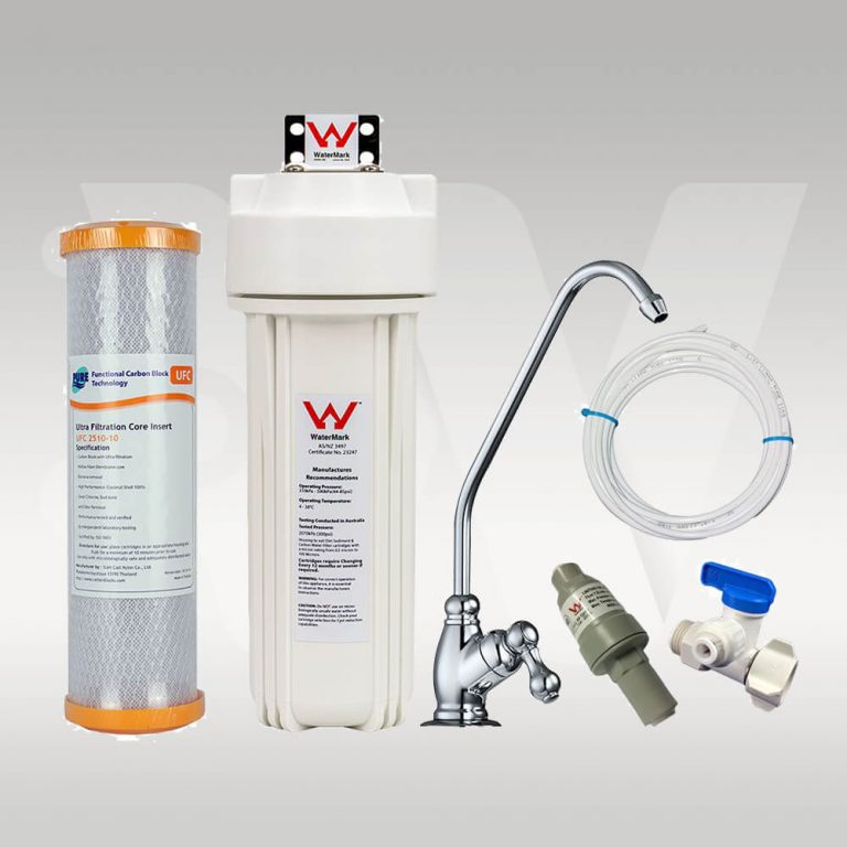 Single Undersink Water Filter System For Bacterial Removal And Taste/Odour Improvement
