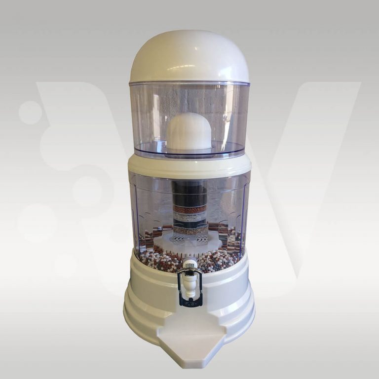 16L Bench Top Gravity Water Purifier - 7 Stage Water Treatment