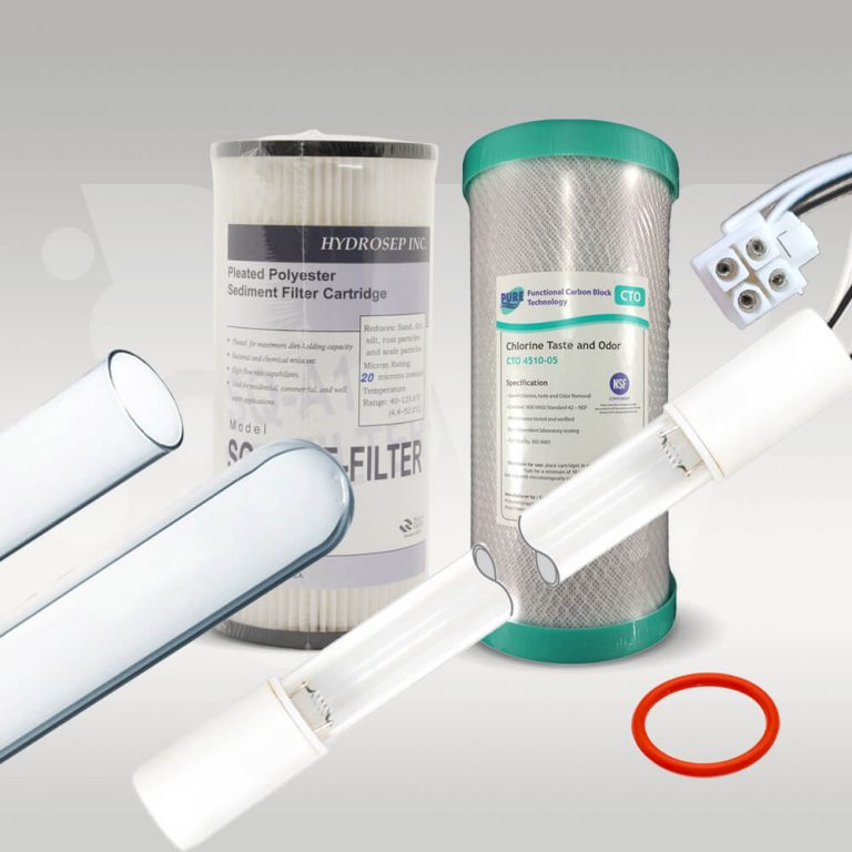 Davey Microlene Aquashield Centurion ASC50 Service Kit - Filters And UV