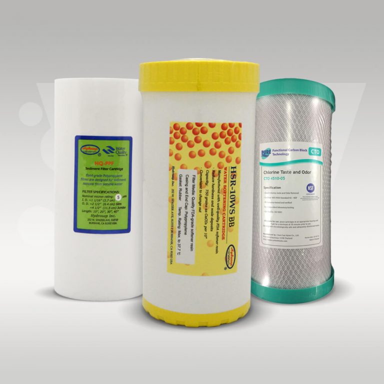 This is a non genuine three stage water filter kit to suit some Complete Home Filtration models.