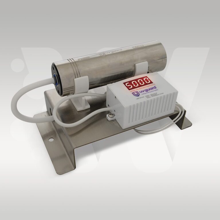 LED UV Water Filter with count down timer.