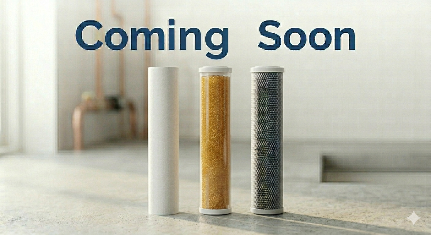 Complete Home Filtration 15 inch replacement water filters coming soon.